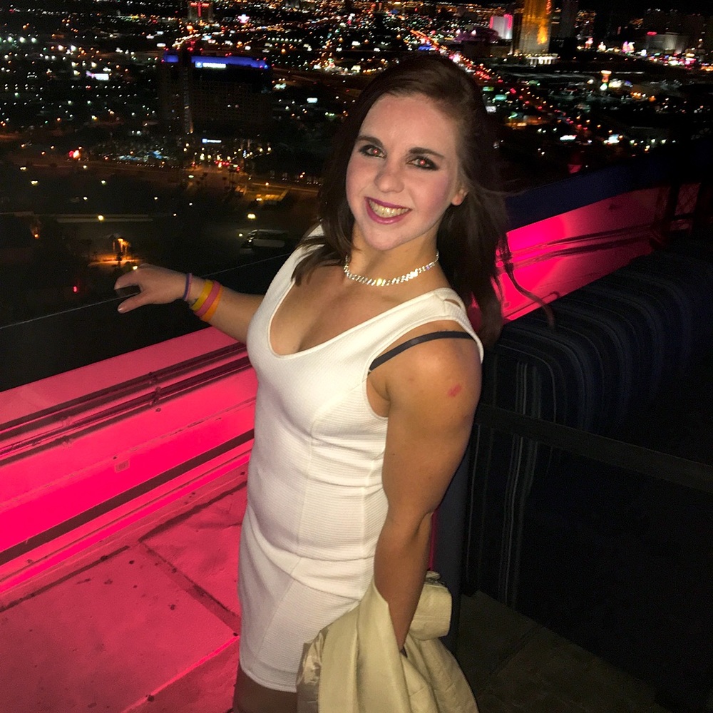 ASTR White Mini Dress